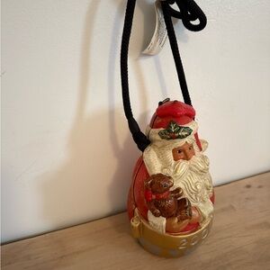 Timmy Woods Handmade Wooden Santa Ornament – Limited Edition 30/48 RareVintage